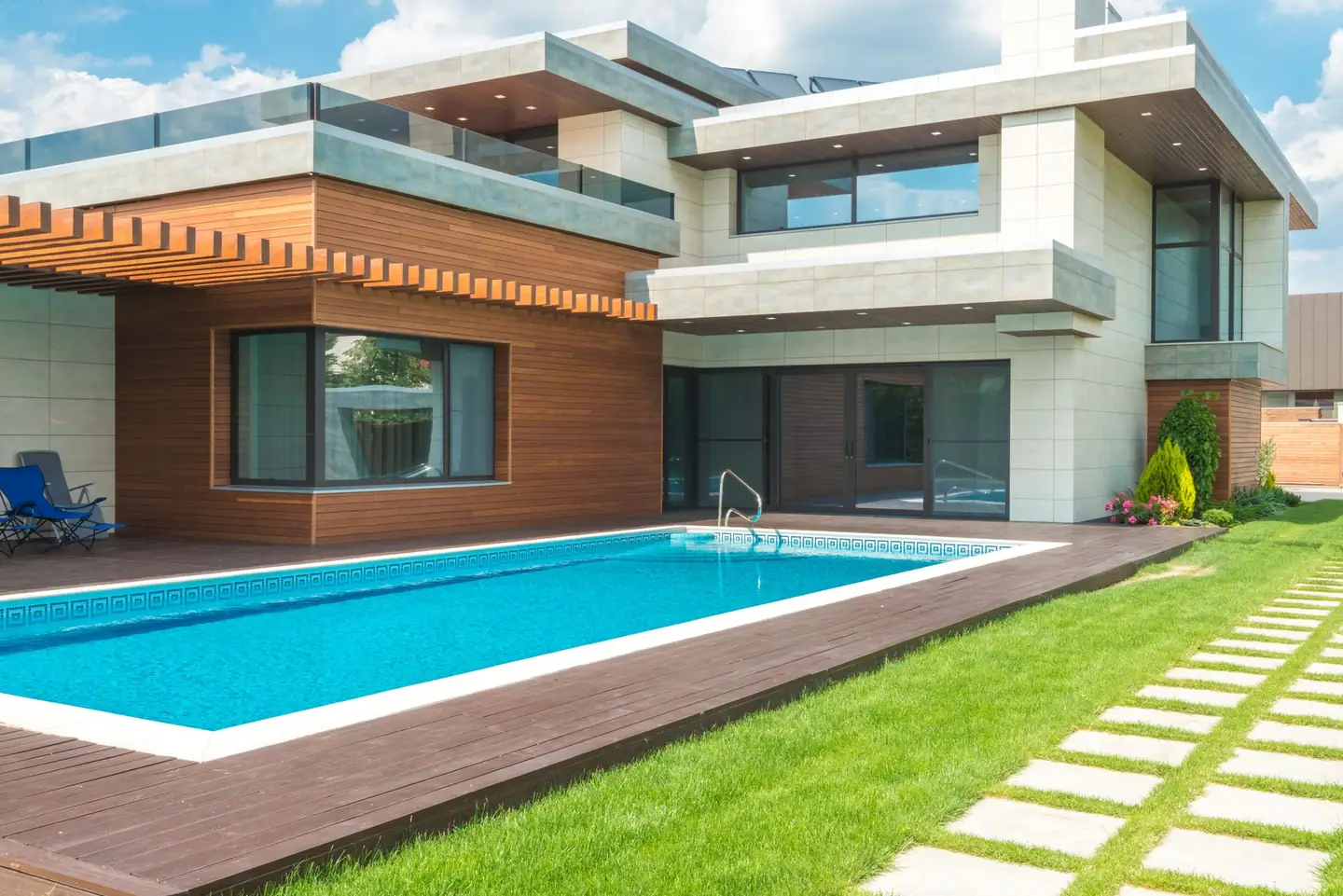 Swimming pool built in Warnecliffe, NSW